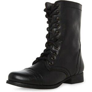 Steve Madden Women's Troopa Lace-up Boots